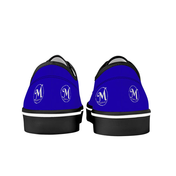 Majestic Blue Plain Shoes