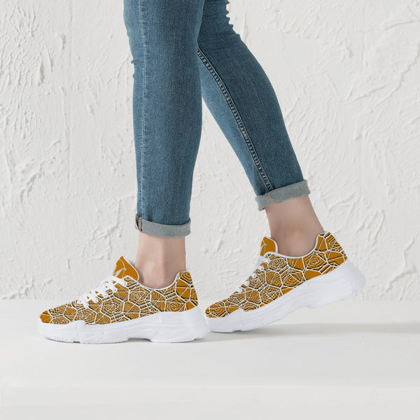 Tribal Gold Majestic Sneakers
