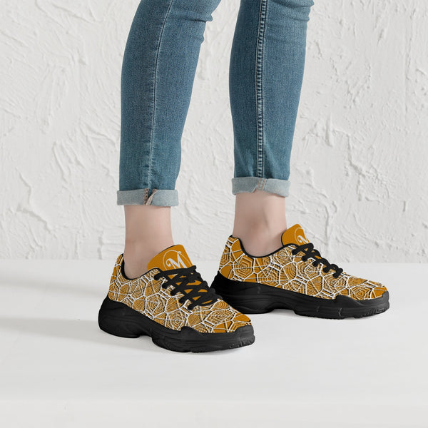 Tribal Gold Majestic Sneakers