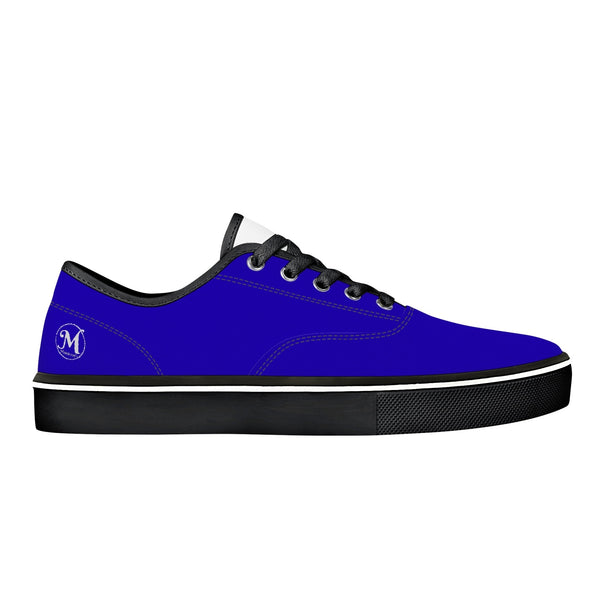 Majestic Blue Plain Shoes