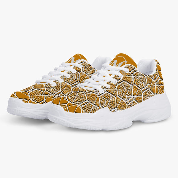 Tribal Gold Majestic Sneakers