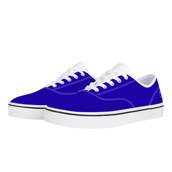 Majestic Blue Plain Shoes