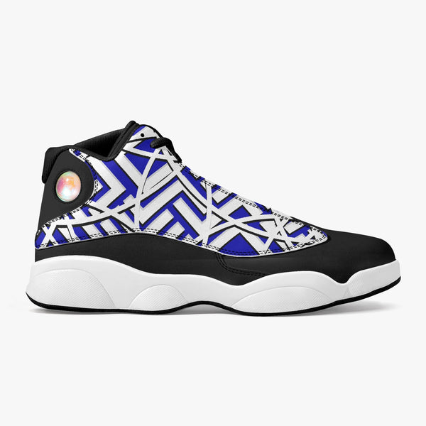 Tribal Bold High Top Leather Basketball Sneakers