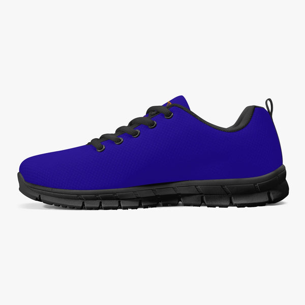 Majestic Blue Plain Lightweight Mesh Sneakers