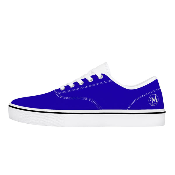 Majestic Blue Plain Shoes