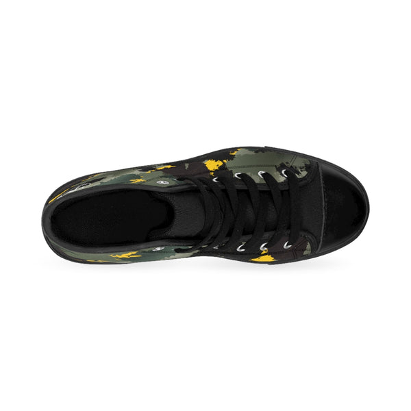 Men's Camouflage High-top Sneakers
