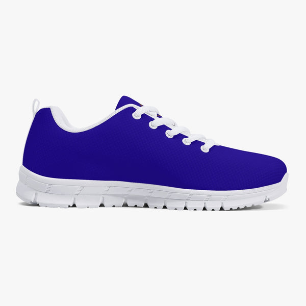 Majestic Blue Plain Lightweight Mesh Sneakers