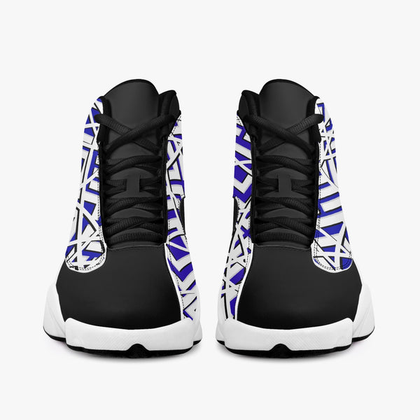 Tribal Bold High Top Leather Basketball Sneakers