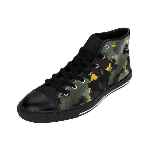 Men's Camouflage High-top Sneakers