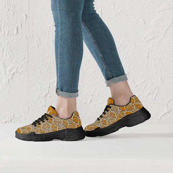 Tribal Gold Majestic Sneakers