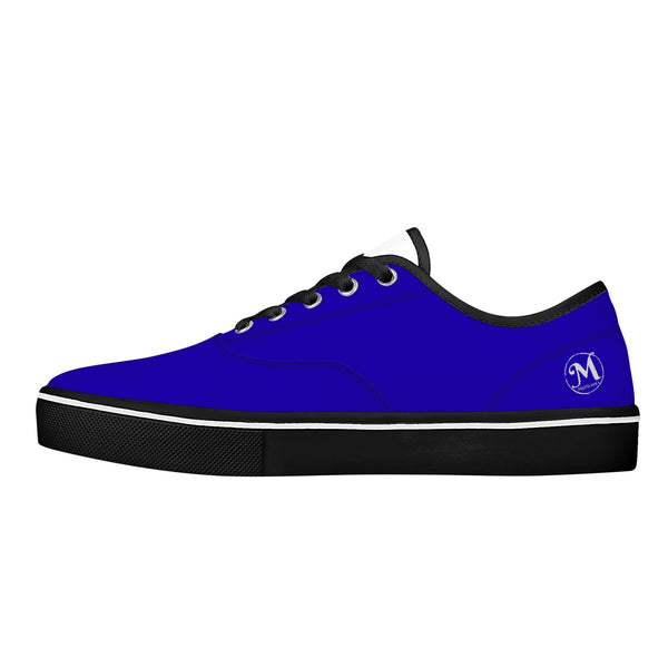 Majestic Blue Plain Shoes