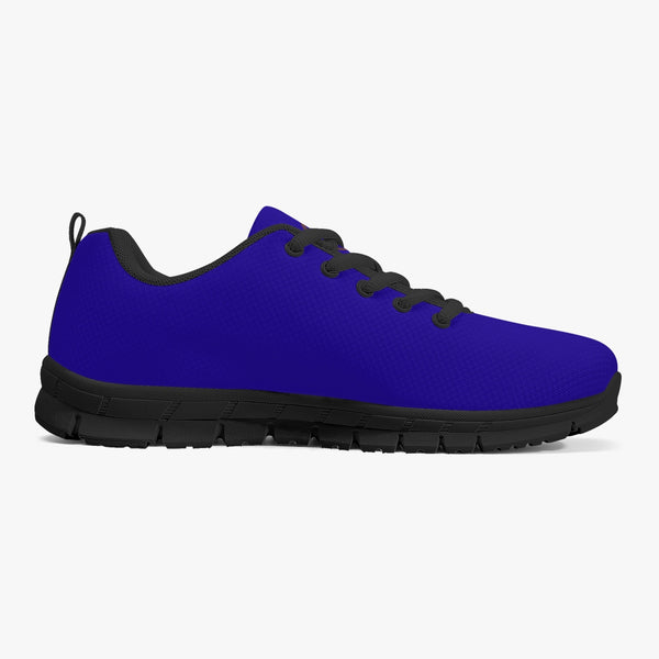 Majestic Blue Plain Lightweight Mesh Sneakers