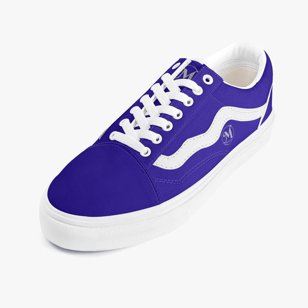 Majestic Blue Wave Sneakers