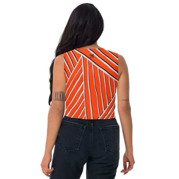 Middleton Orange Crop Top