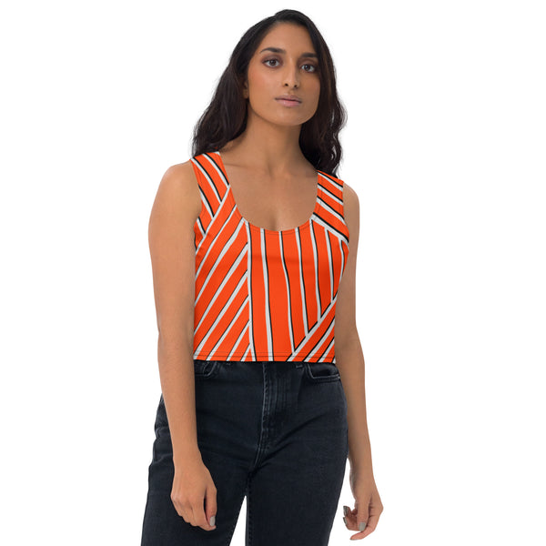 Middleton Orange Crop Top