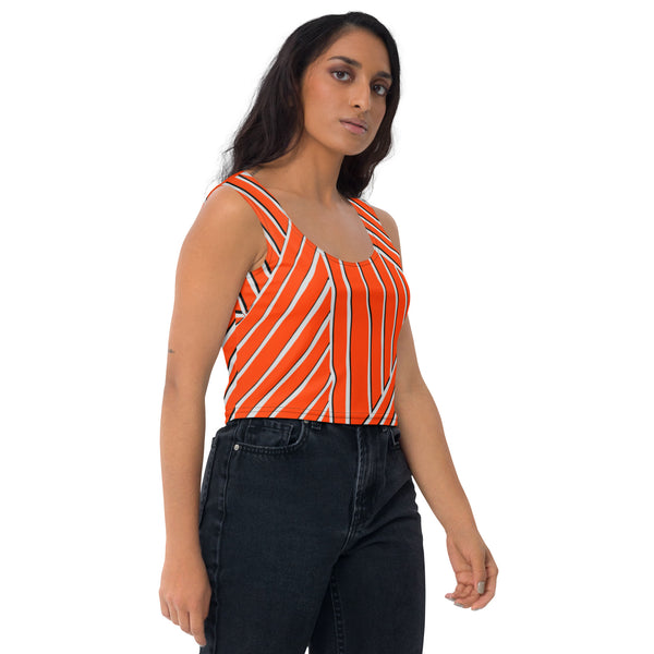 Middleton Orange Crop Top