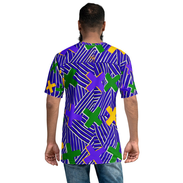 Gold and Green Crosses Inverted