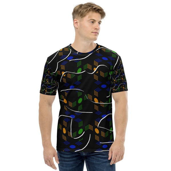 3D Cube Men's T-shirt