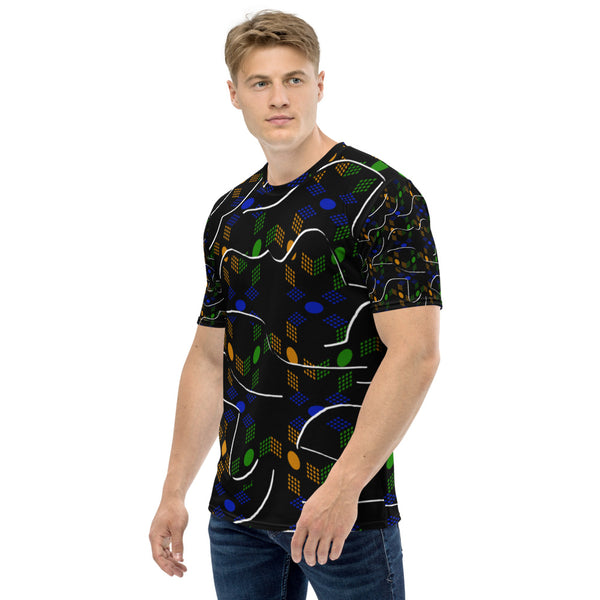3D Cube Men's T-shirt