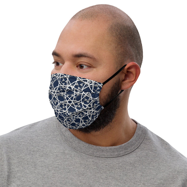Mystic Blue Premium face mask