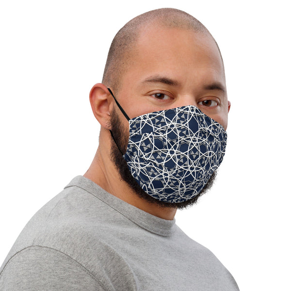 Mystic Blue Premium face mask
