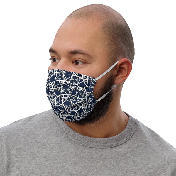 Mystic Blue Premium face mask