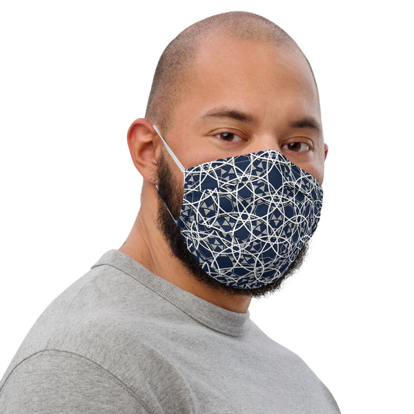 Mystic Blue Premium face mask