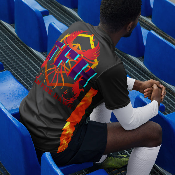 Team Fire Hawk Unisex Sports jersey
