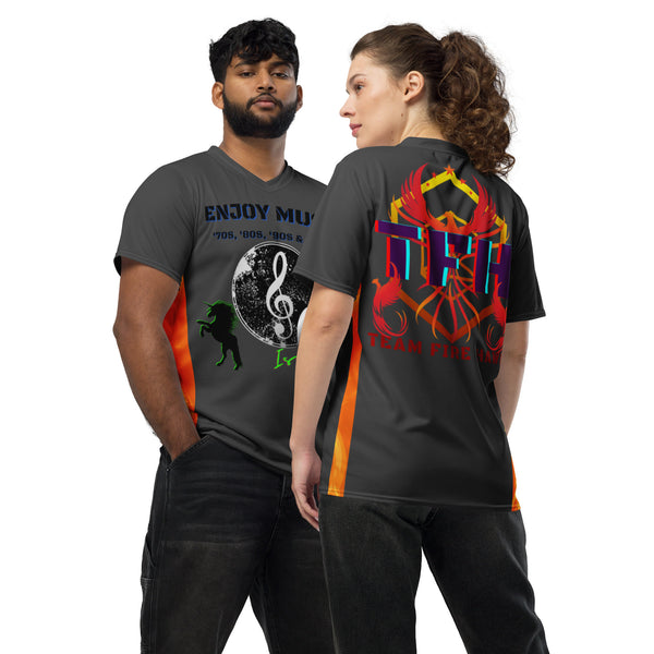 Team Fire Hawk Unisex Sports jersey