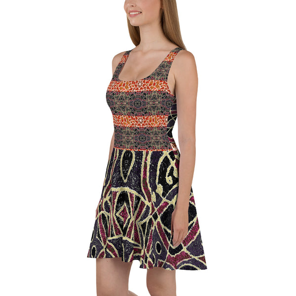 African Themed Tribal Dress