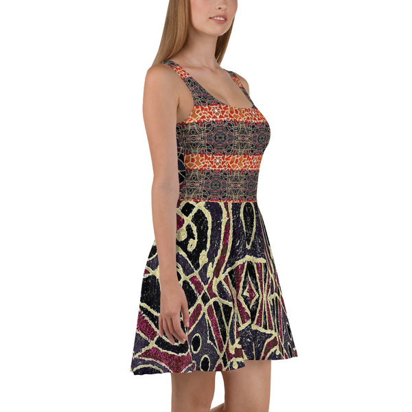 African Themed Tribal Dress