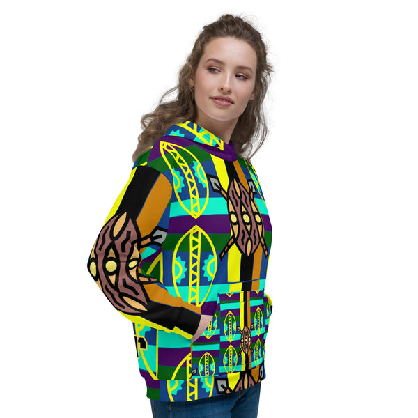 African Designed Unisex Hoodie