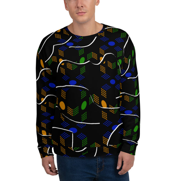 3D Unisex Cube Sweatshirt