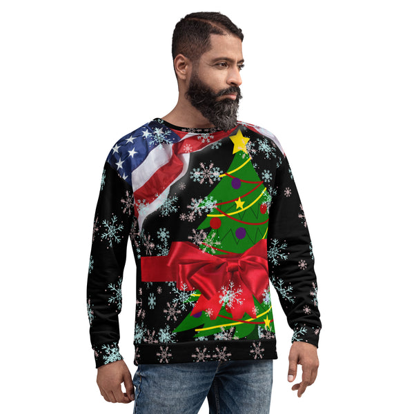 American Christmas Unisex Sweatshirt