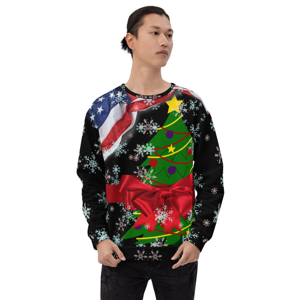 American Christmas Unisex Sweatshirt