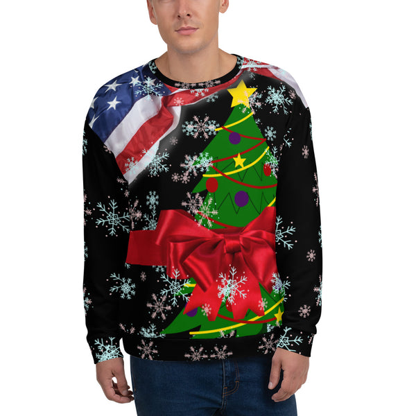 American Christmas Unisex Sweatshirt