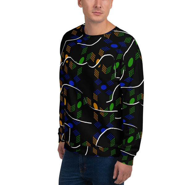 3D Unisex Cube Sweatshirt