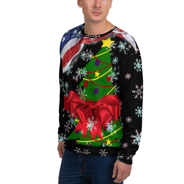 American Christmas Unisex Sweatshirt