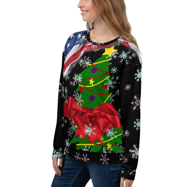 American Christmas Unisex Sweatshirt