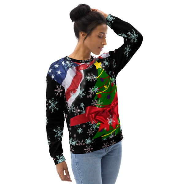 American Christmas Unisex Sweatshirt