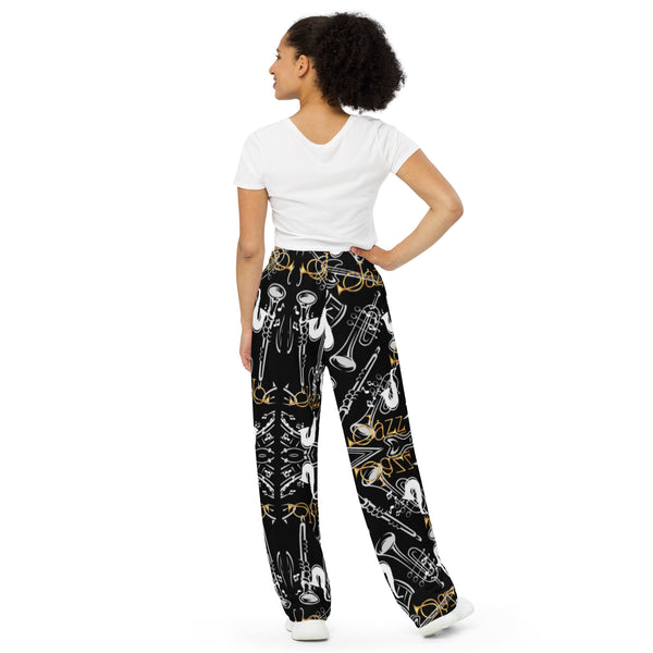 Jazz unisex wide-leg pants