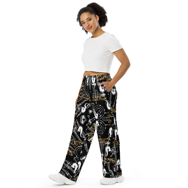 Jazz unisex wide-leg pants