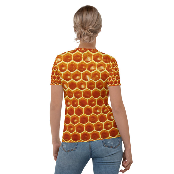 3D Honey Comb Women's T-shirt