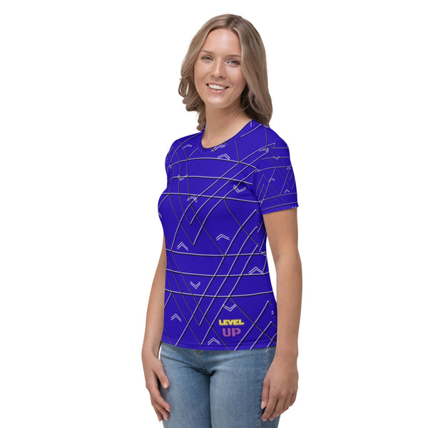Level Up Majestic Blue Women's T-shirt