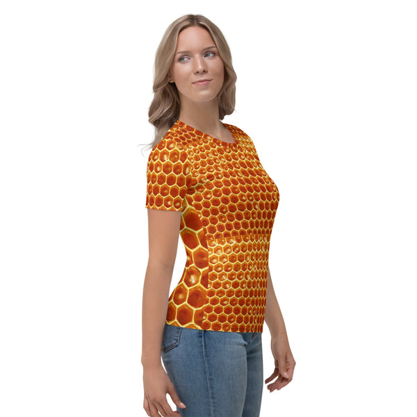 3D Honey Comb Women's T-shirt