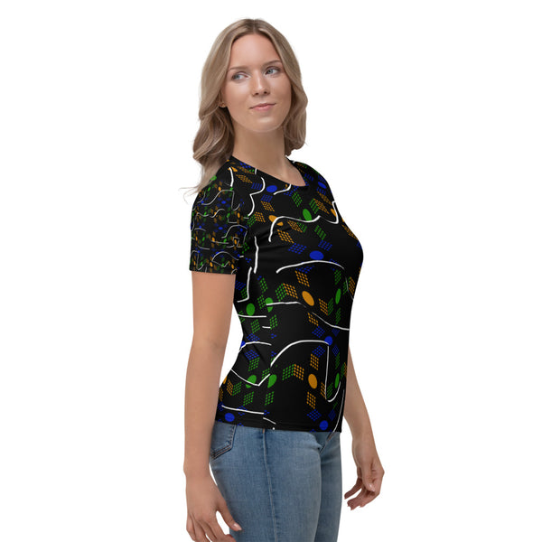 3D Cube Women's T-shirt