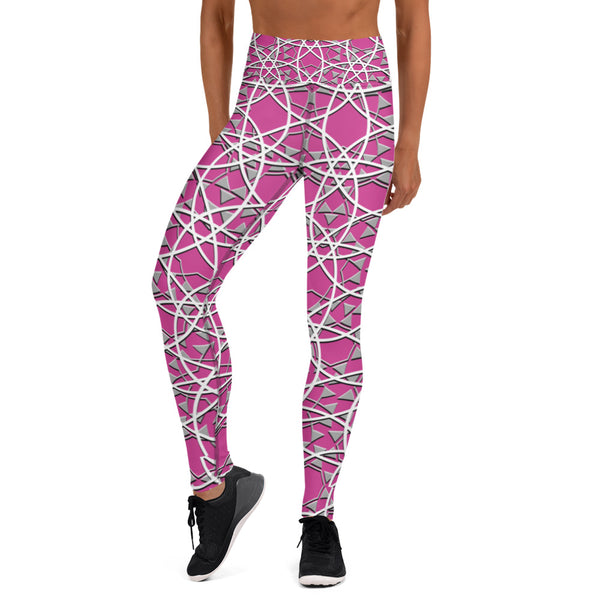 Mystic Pink Yoga Leggings