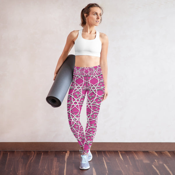 Mystic Pink Yoga Leggings