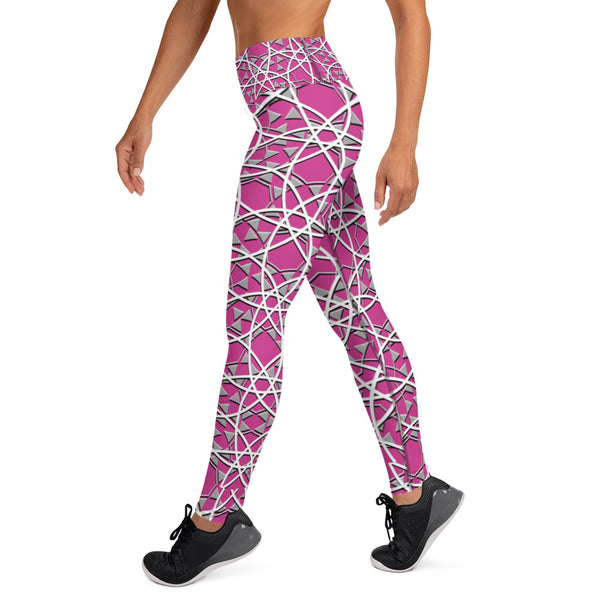 Mystic Pink Yoga Leggings