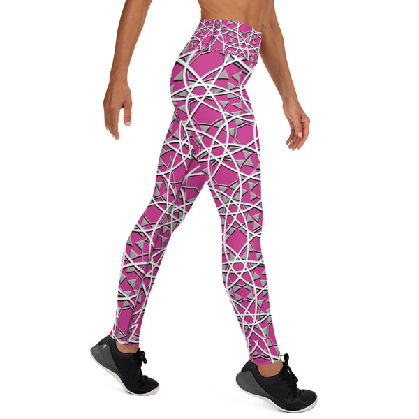Mystic Pink Yoga Leggings